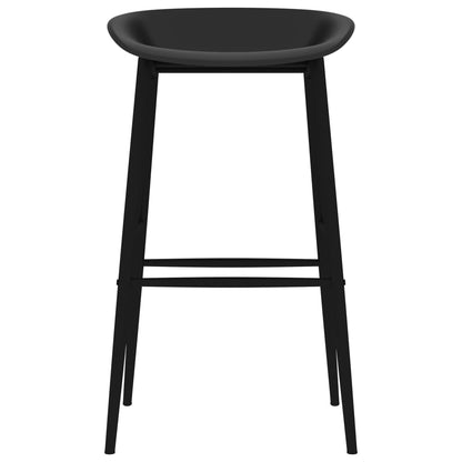 vidaXL 5 Piece Bar Set White and Black