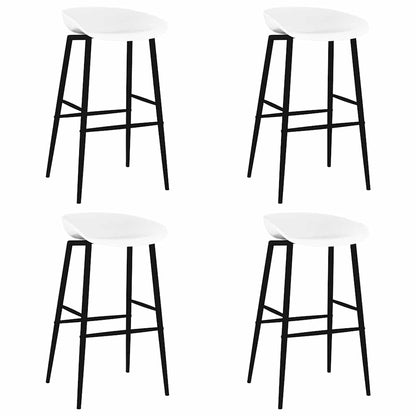 vidaXL 5 Piece Bar Set White