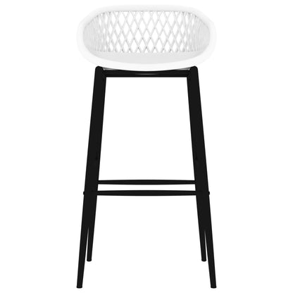 vidaXL 7 Piece Bar Set White