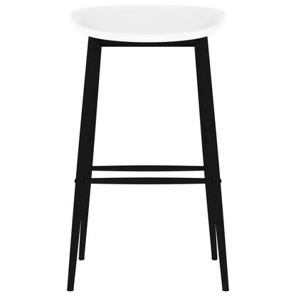 vidaXL 7 Piece Bar Set White