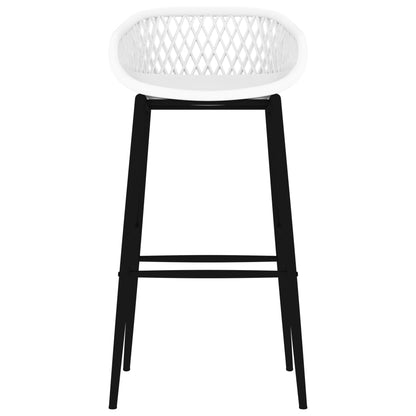 vidaXL 5 Piece Bar Set White