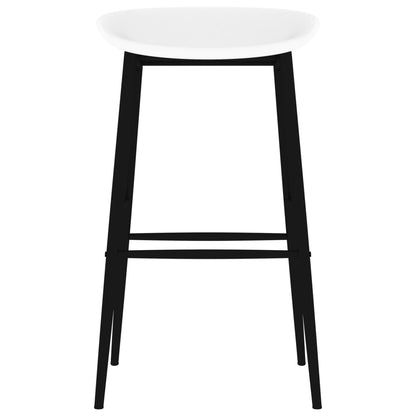 vidaXL 5 Piece Bar Set White