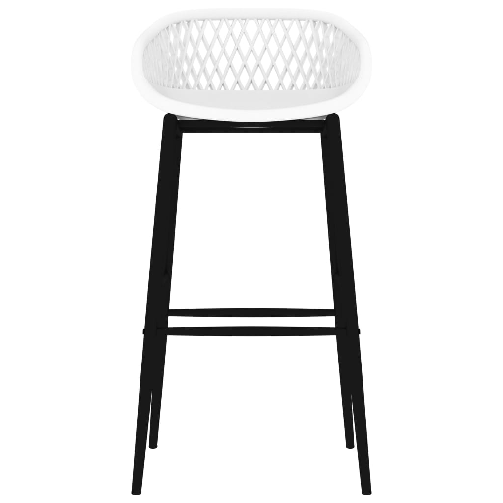 vidaXL 7 Piece Bar Set White