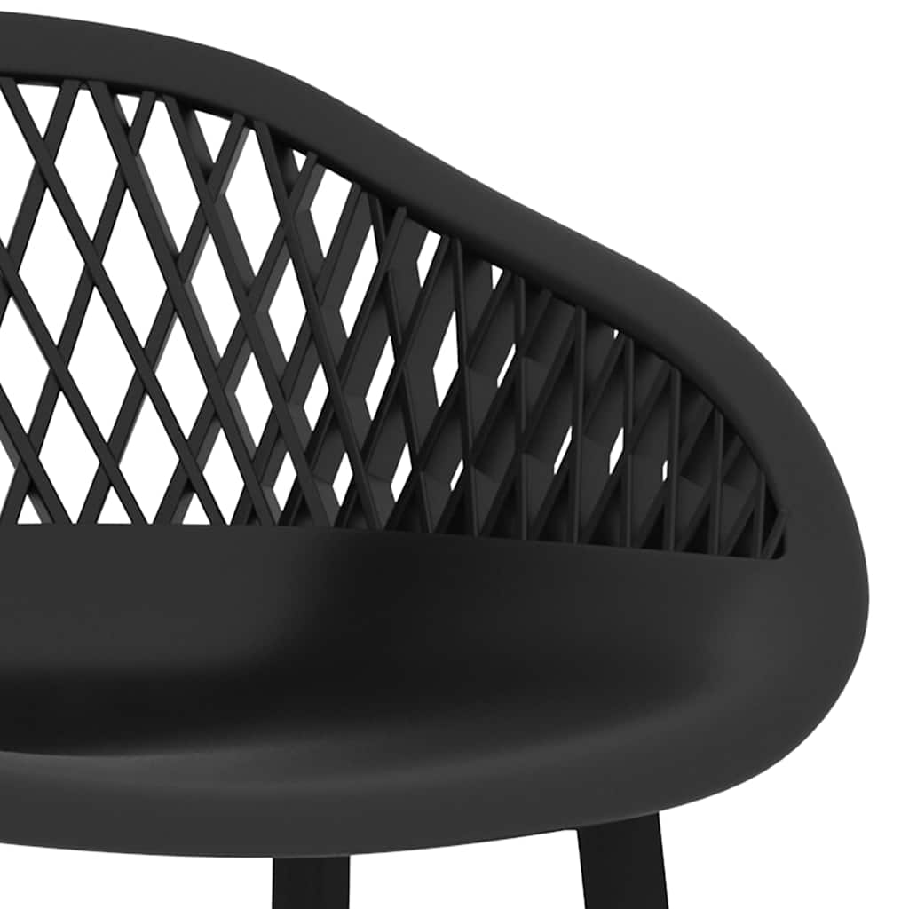 vidaXL Bar Set | Black | MDF, Metal, PP | Standard | Ergonomic | Bar Set