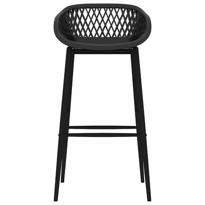 vidaXL Bar Set | Black | MDF, Metal, PP | Standard | Ergonomic | Bar Set