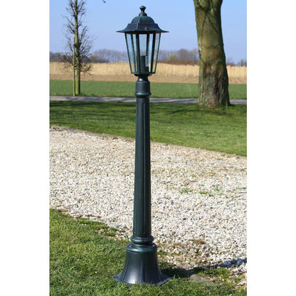 vidaXL Garden Light | Dark Green | Aluminium, Glass | Large | Garden Light