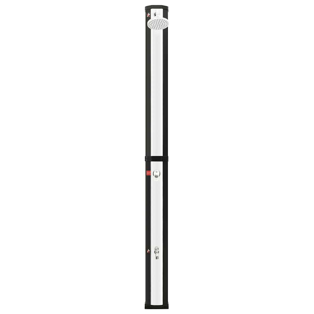 vidaXL Outdoor Solar Shower with Shower Head and Faucet 35 L