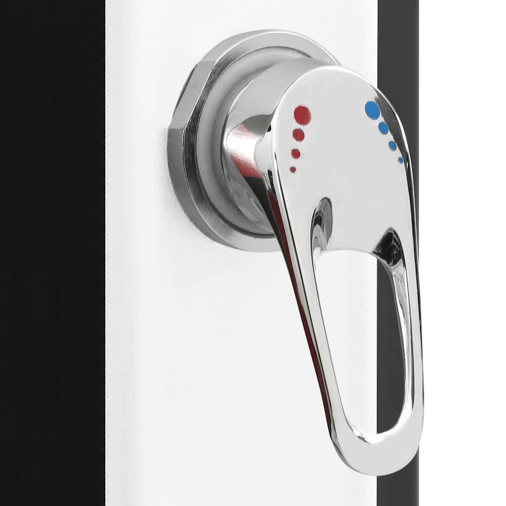 vidaXL Outdoor Solar Shower with Shower Head and Faucet 35 L