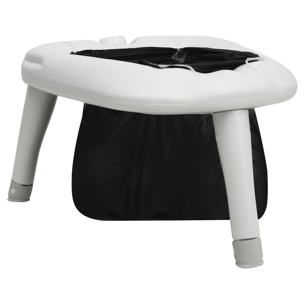 93019 vidaXL Camping Toilet with Bags 200 kg