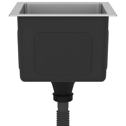 vidaXL Handmade Kitchen Sink Stainless Steel