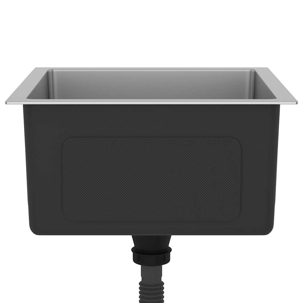 vidaXL Handmade Kitchen Sink Stainless Steel