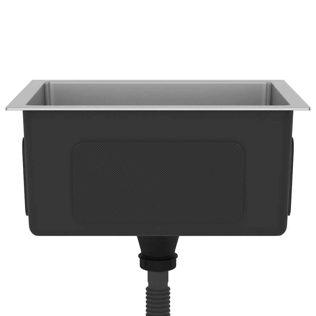 vidaXL Handmade Kitchen Sink Stainless Steel