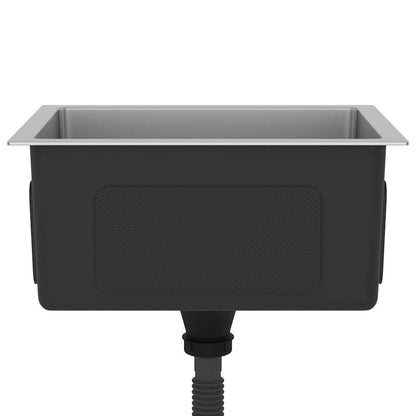 vidaXL Handmade Kitchen Sink Stainless Steel