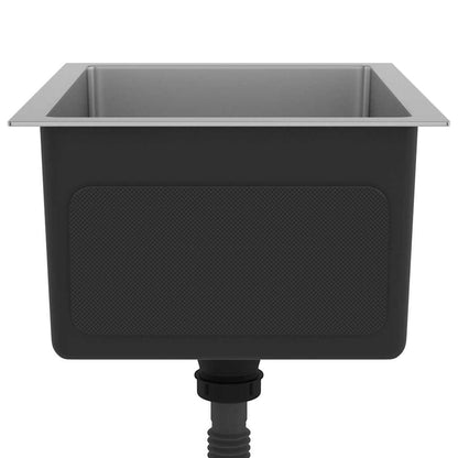 vidaXL Handmade Kitchen Sink Stainless Steel