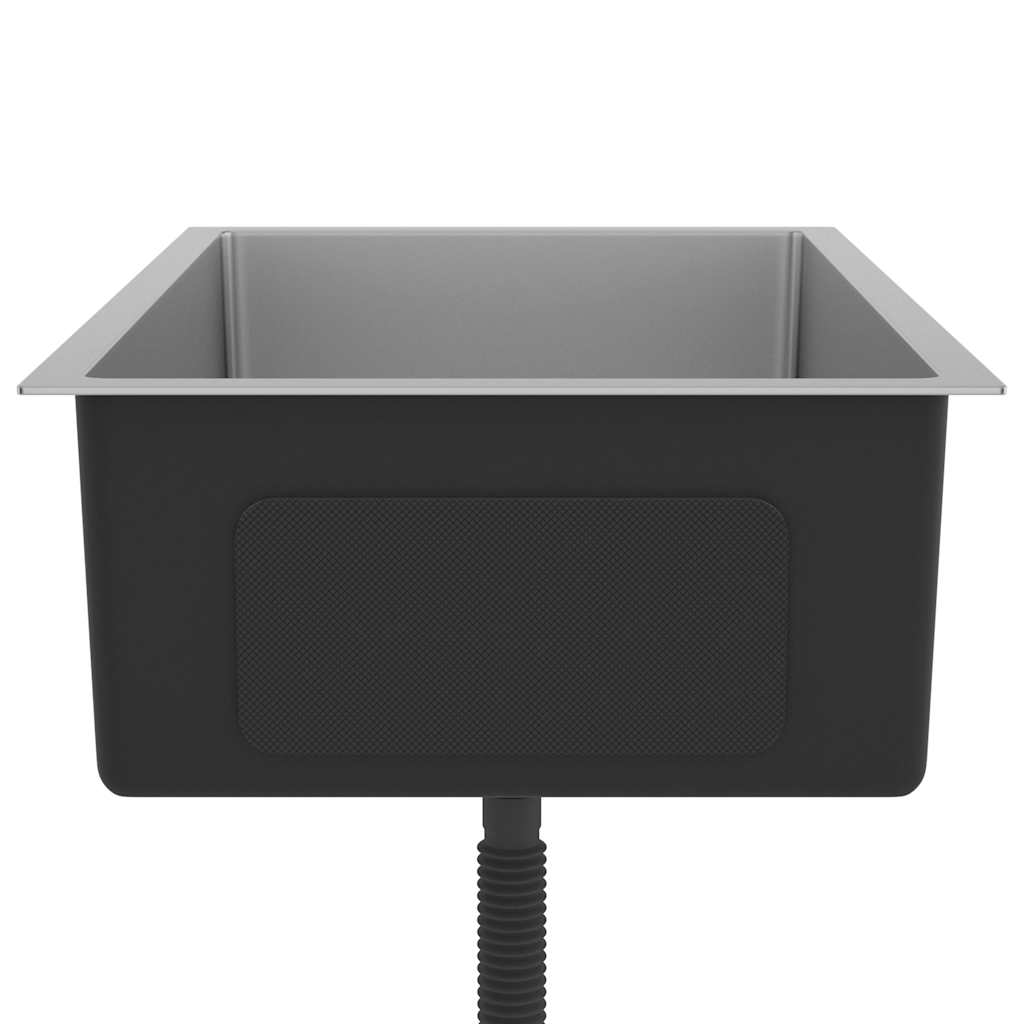 vidaXL Handmade Kitchen Sink Stainless Steel