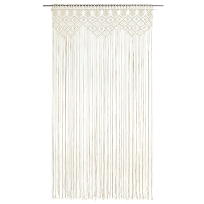vidaXL Macrame Curtain 140x240 cm Cotton