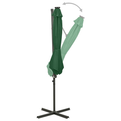vidaXL Cantilever Garden Parasol | Green