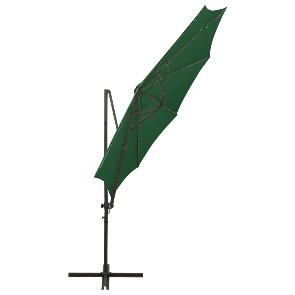 vidaXL Cantilever Garden Parasol | Green