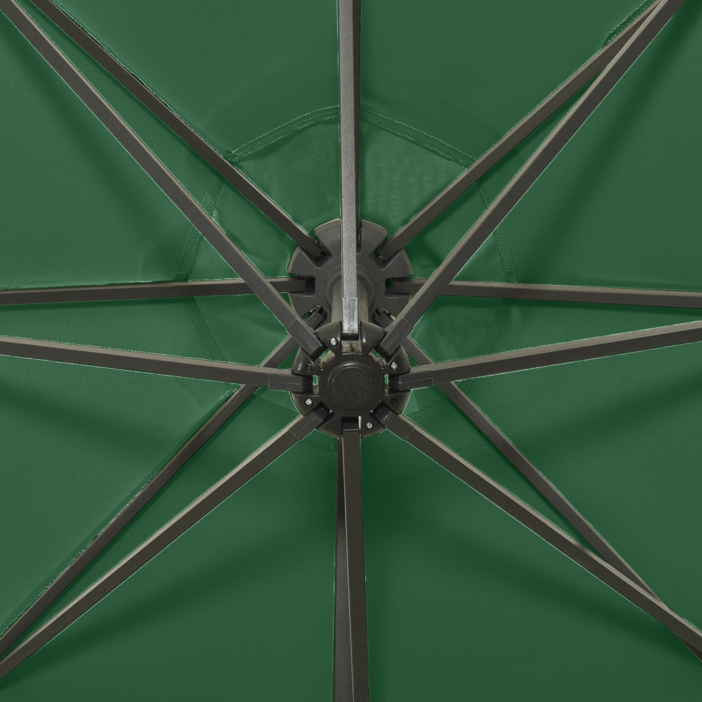 vidaXL Cantilever Garden Parasol | Green