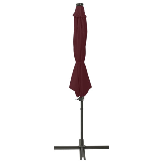 vidaXL Cantilever Garden Parasol | Bordeaux red