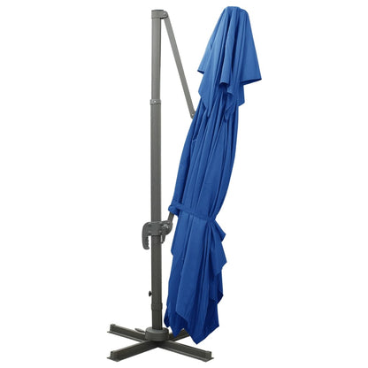 vidaXL Cantilever Garden Parasol | Azure blue
