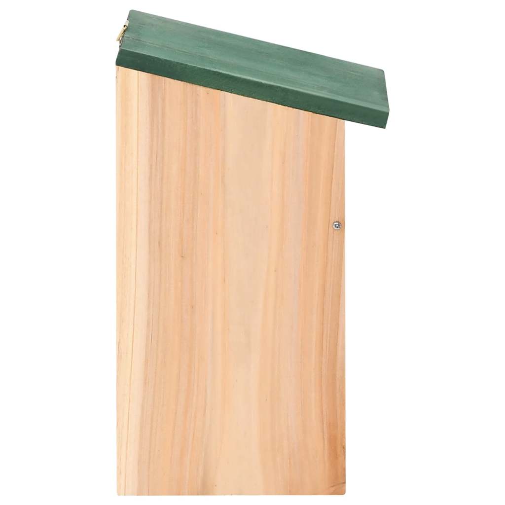 vidaXL Bird House | Set of 10 | Wood | Solid Firwood | Small | Hanging mounting