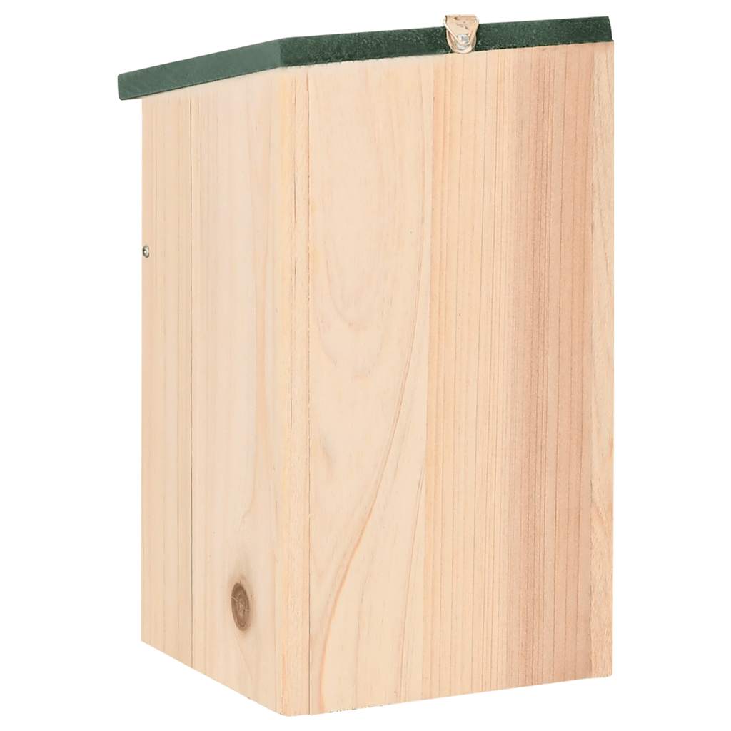 vidaXL Bird House | Set of 10 | Wood | Solid Firwood | Small | Hanging mounting