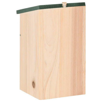 vidaXL Bird House | Set of 10 | Wood | Solid Firwood | Small | Hanging mounting