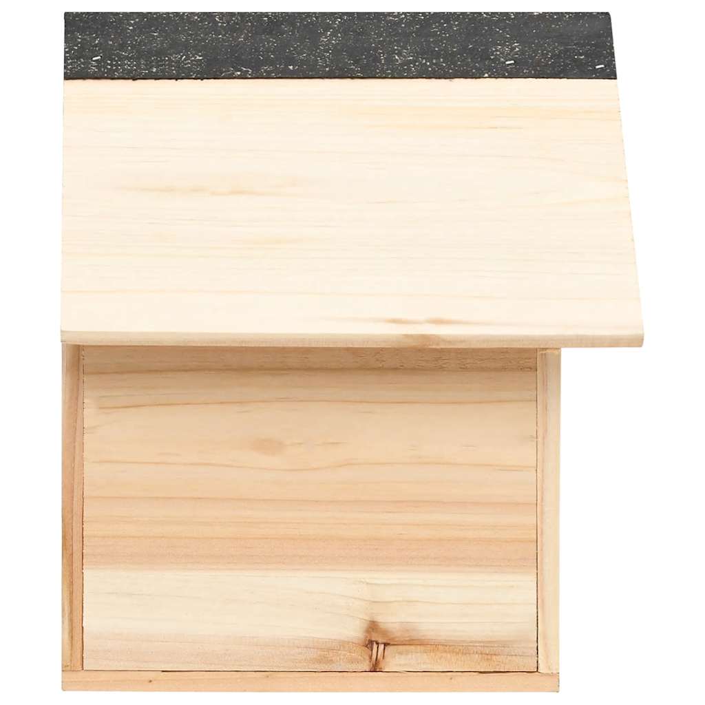 vidaXL Squirrel House Solid Firwood 26x25x29 cm