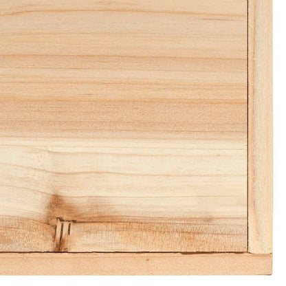 vidaXL Squirrel House Solid Firwood 26x25x29 cm