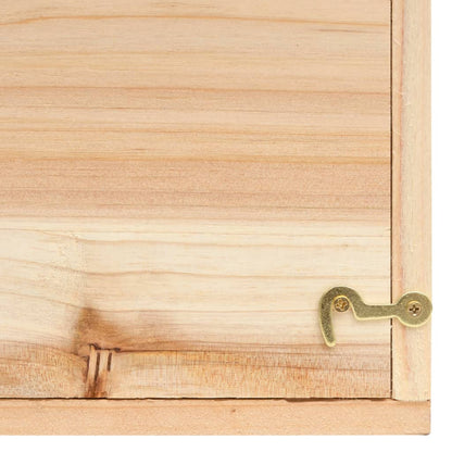 vidaXL Squirrel House Solid Firwood 26x25x29 cm