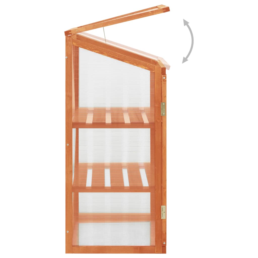 vidaXL Greenhouse |  Adjustable Armrests  | Rectangular | Traditional