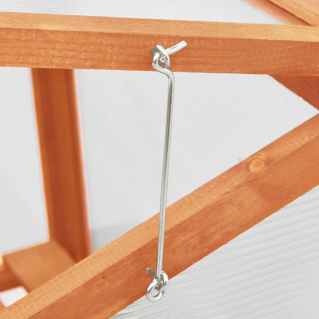 vidaXL Greenhouse |  Adjustable Armrests  | Rectangular | Traditional