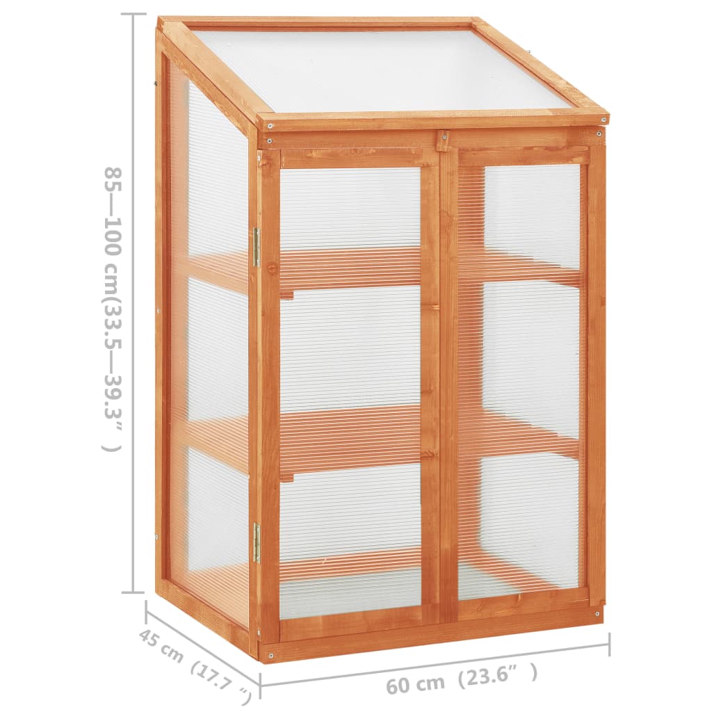 vidaXL Greenhouse |  Adjustable Armrests  | Rectangular | Traditional
