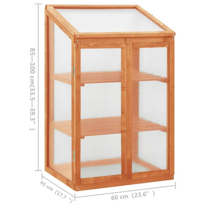 vidaXL Greenhouse |  Adjustable Armrests  | Rectangular | Traditional