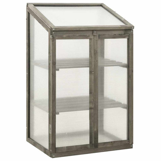 314849 vidaXL Greenhouse 60x45x100 cm Firwood