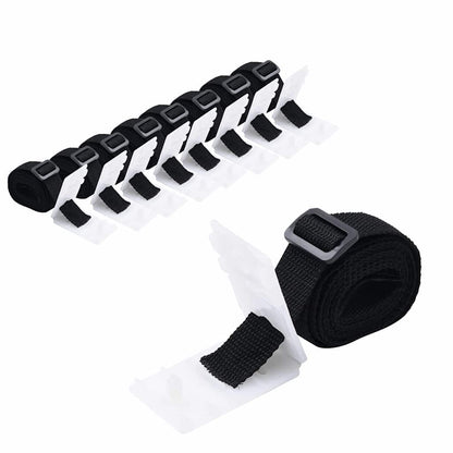 93180 vidaXL Universal Pool Cover Roller Attachments 8 pcs 1,8 m