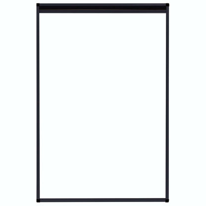 148665 vidaXL Plisse Insect Screen for Windows Aluminium Anthracite 80x120 cm
