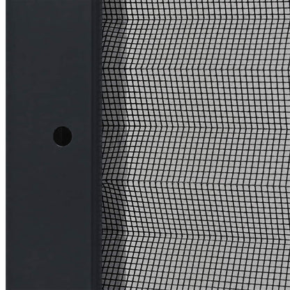 148668 vidaXL Plisse Insect Screen for Windows Aluminium Anthracite 80x160cm