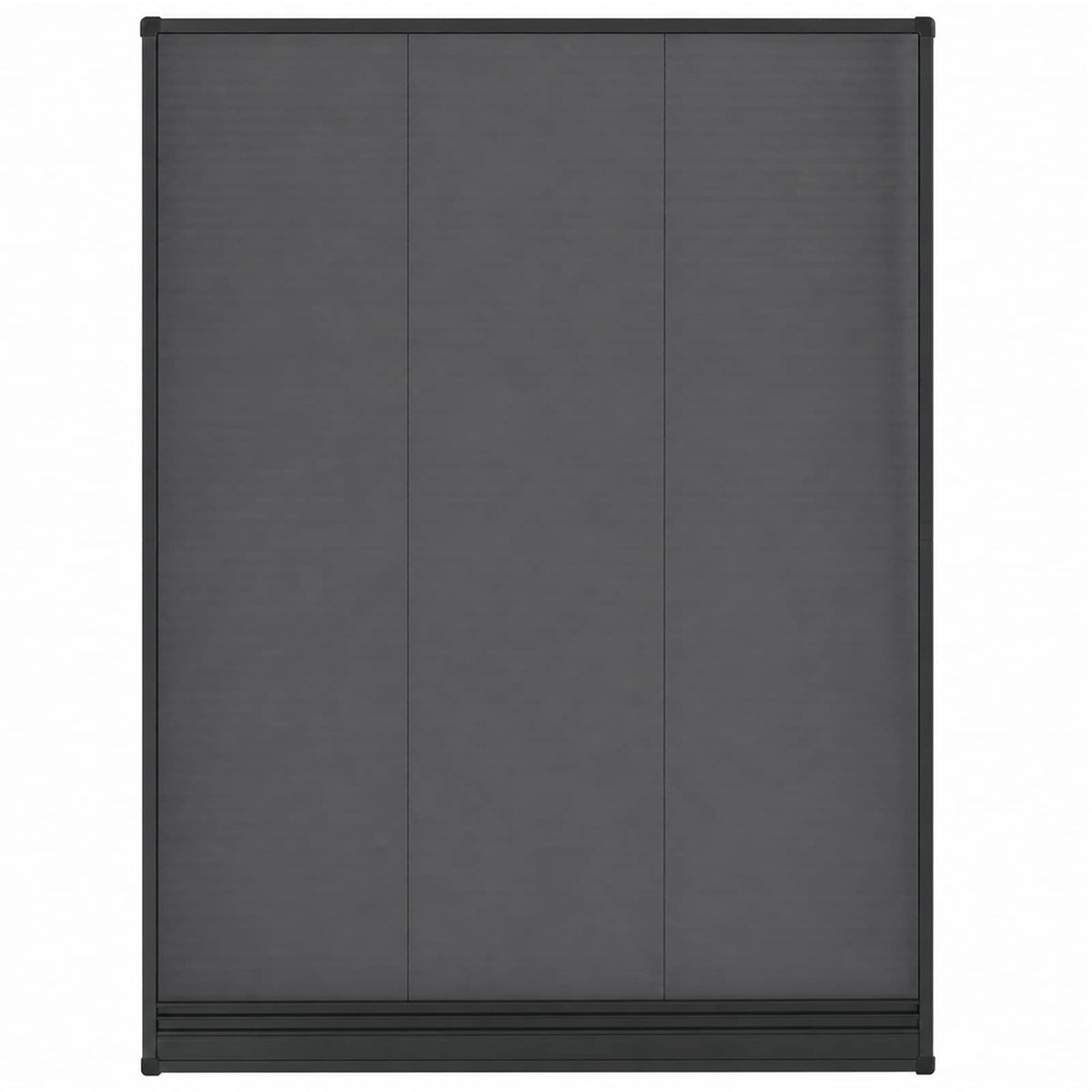 148682 vidaXL Plisse Insect Screen for Windows Aluminium 60x80 cm with Shade