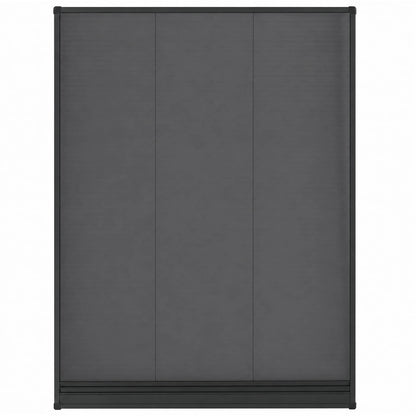 148682 vidaXL Plisse Insect Screen for Windows Aluminium 60x80 cm with Shade