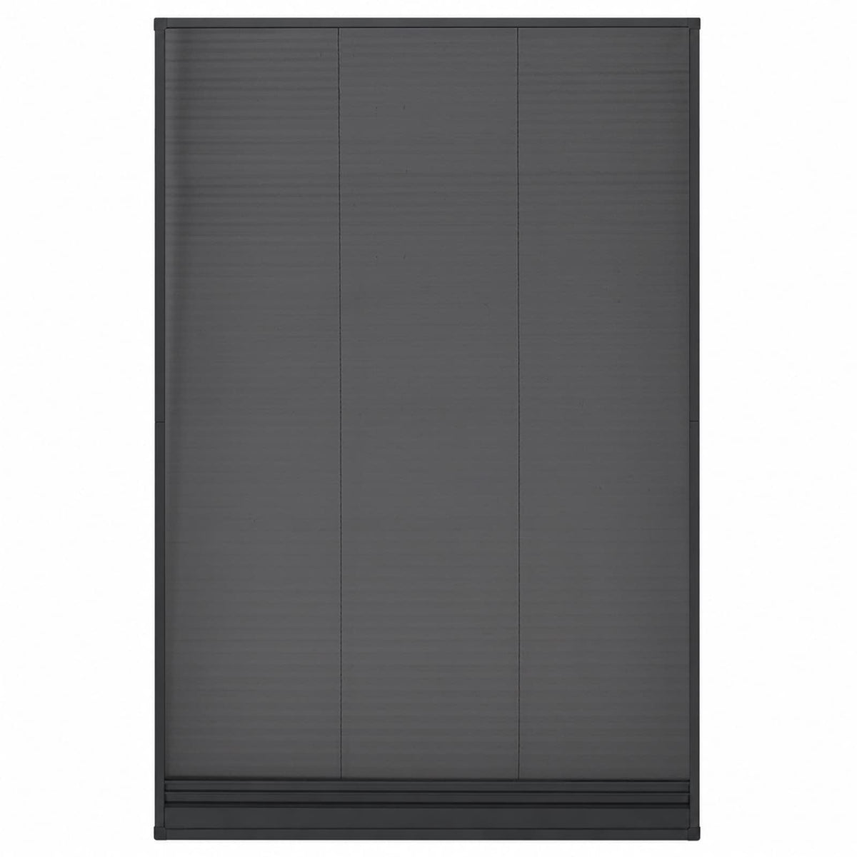 148684 vidaXL Plisse Insect Screen for Windows Aluminium 80x120 cm with Shade