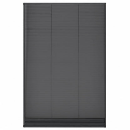 148684 vidaXL Plisse Insect Screen for Windows Aluminium 80x120 cm with Shade
