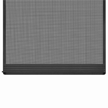 vidaXL Hinged Insect Screen Manual Anthracite and Black 120 x 240 cm