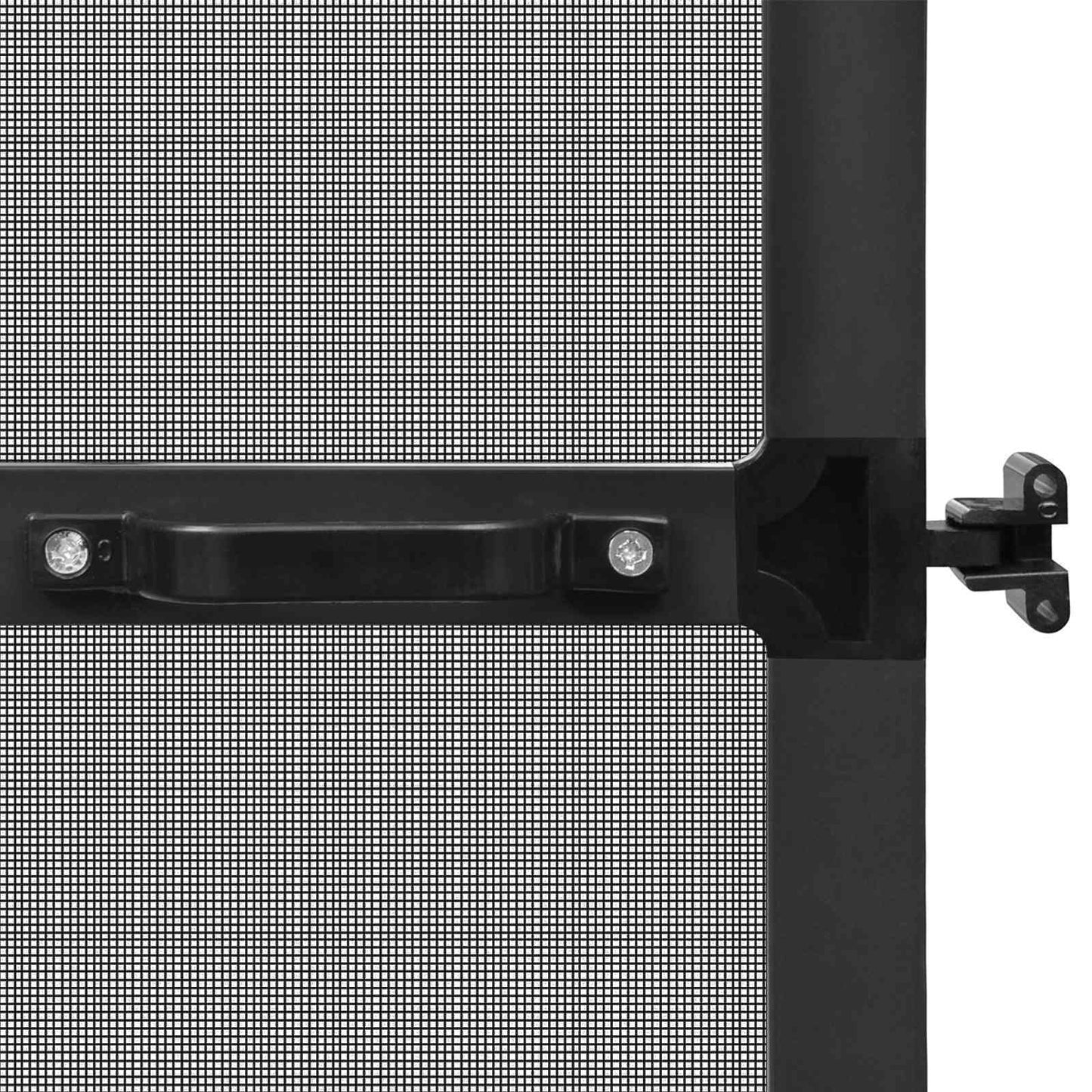 vidaXL Hinged Insect Screen Manual Anthracite and Black 120 x 240 cm