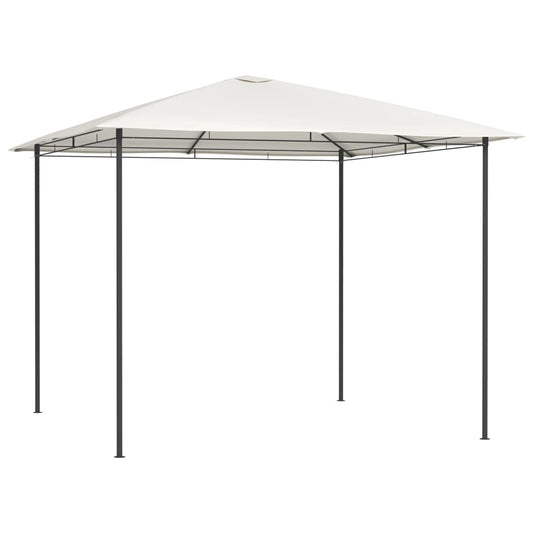 vidaXL Gazebo 3x3x2.6 m Cream 160 g/m²