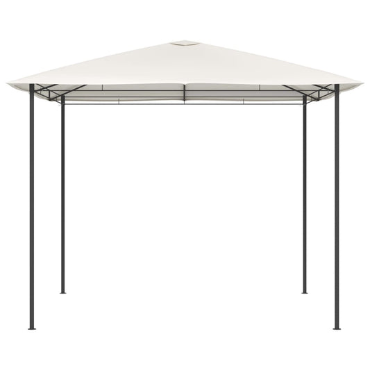 vidaXL Gazebo 3x3x2.6 m Cream 160 g/m²