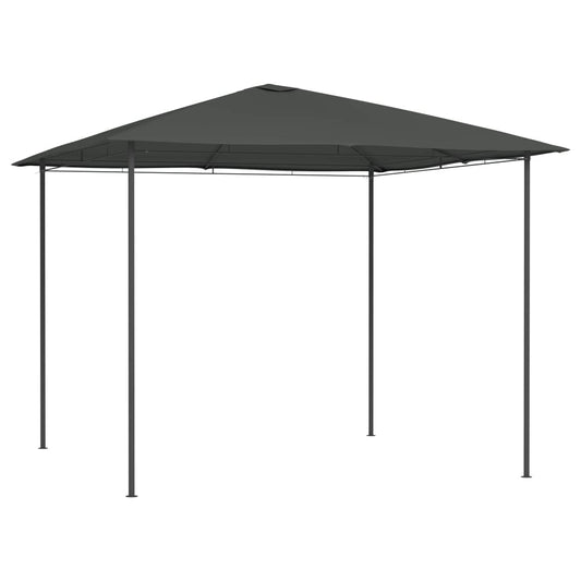 vidaXL Gazebo | Anthracite | Steel | 3x3 m | Gazebo | Square | Modern