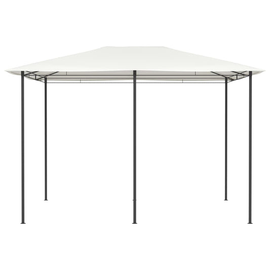 vidaXL Gazebo 3x4x2.6 m Cream 160 g/m²