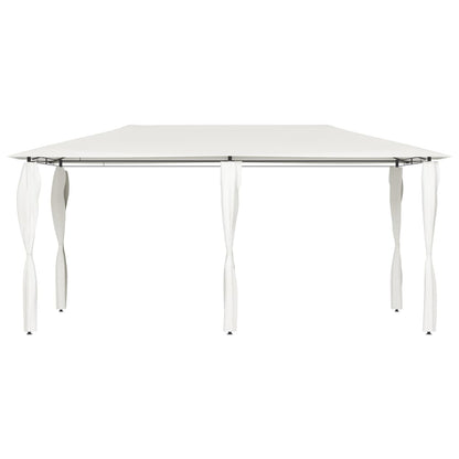 vidaXL Gazebo | Cream | Fabric, Steel | 2.98x5.3x2.59 m | Durable | Gazebo